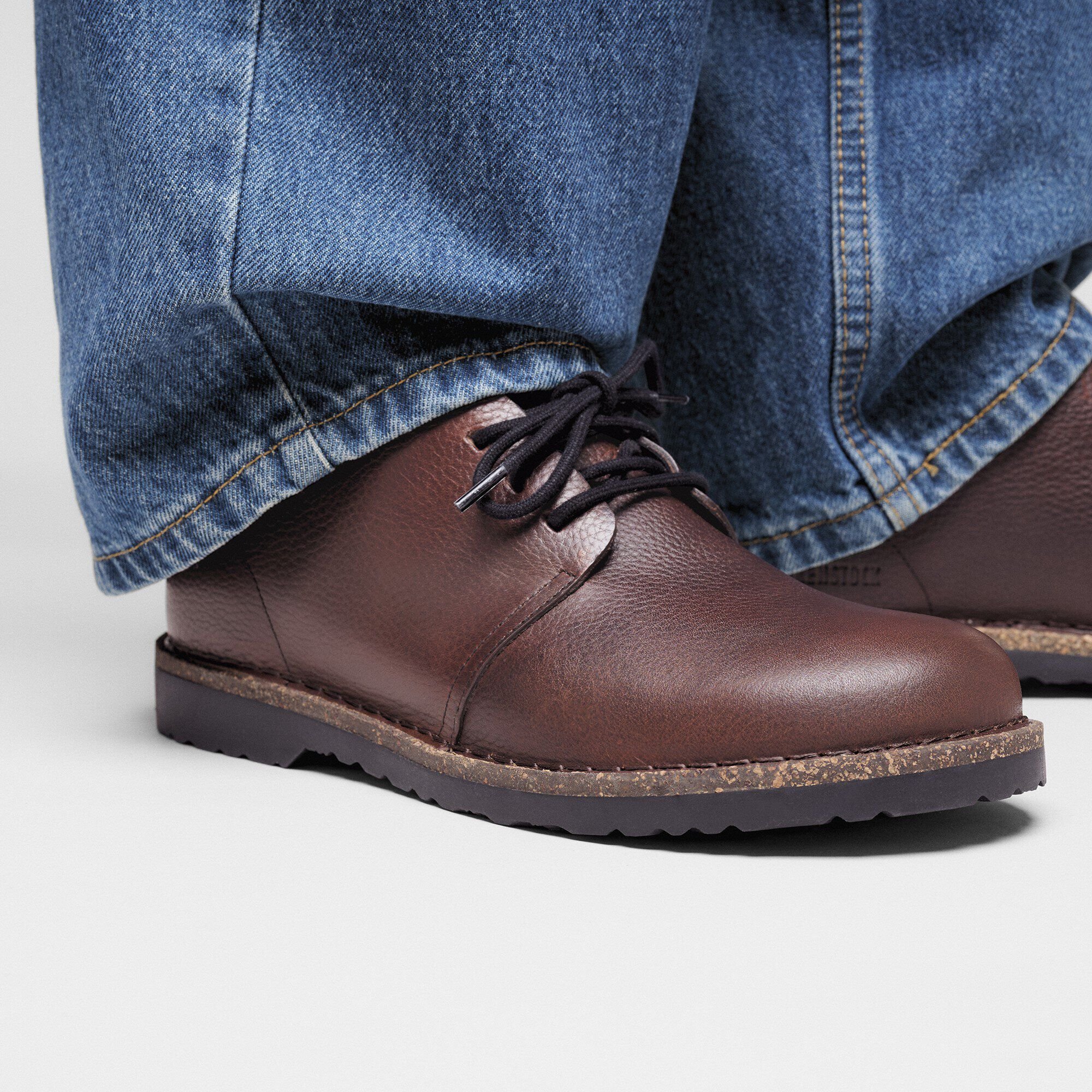 Uppsala Low / アップサラ ロー ナチュラルレザー チョコレート