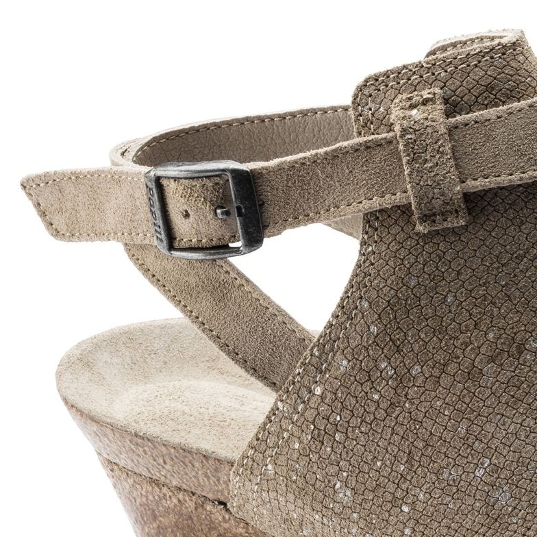 Esra Suede Embossed Silver Splashes Mud Esra Suede Embossed Silver Splashes Mud