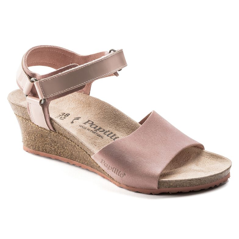 Eve Suede Leather/PVC Rose Eve Suede Leather/PVC Rose