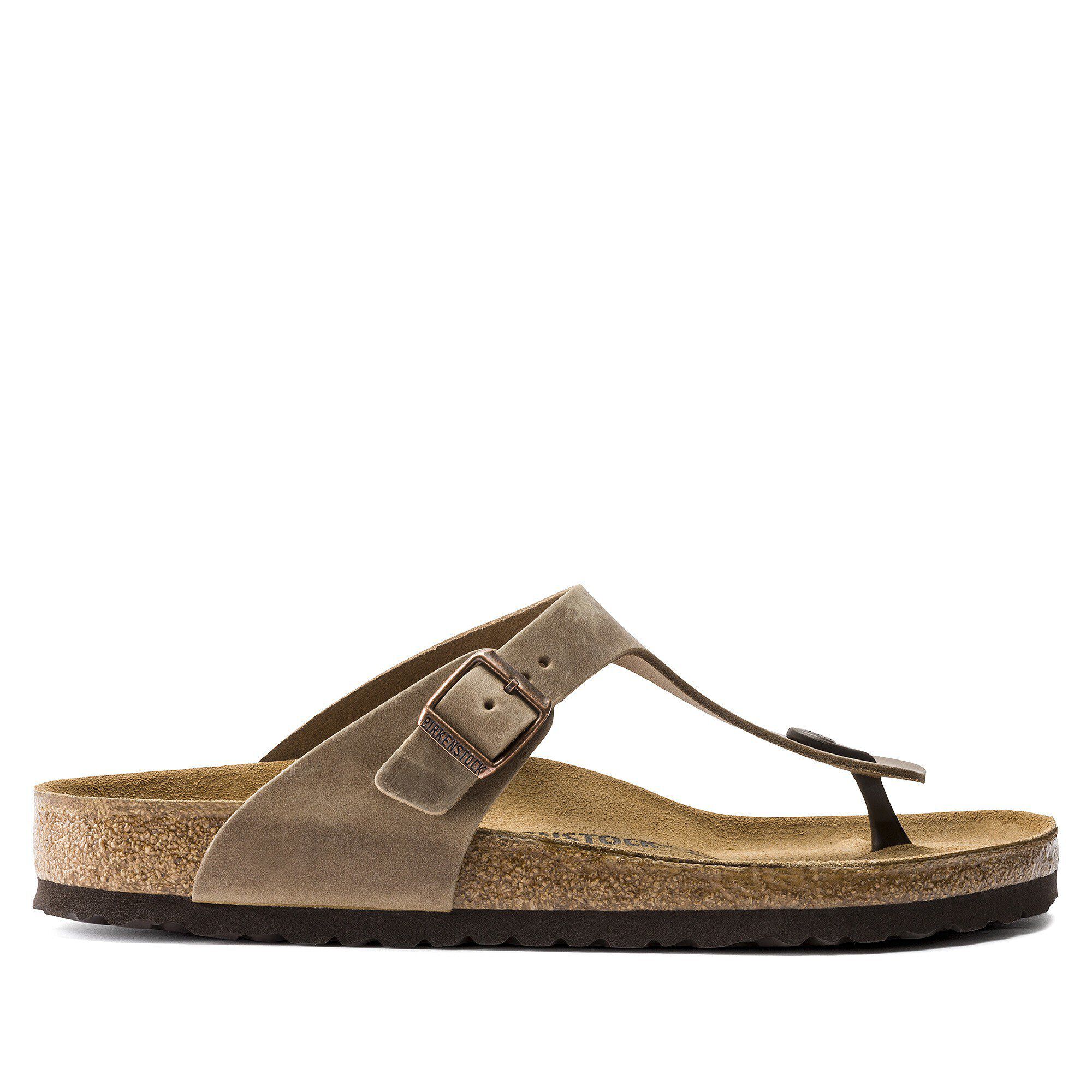 Gizeh / ギゼ オイルドレザー タバコブラウン | BIRKENSTOCK