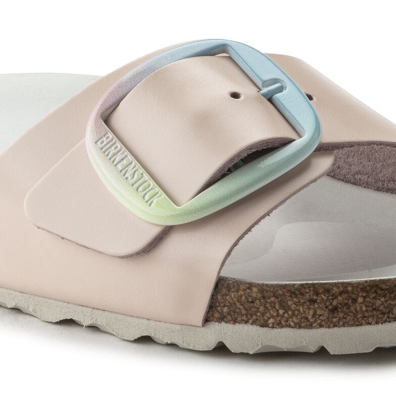 Madrid Big Buckle Natural Leather