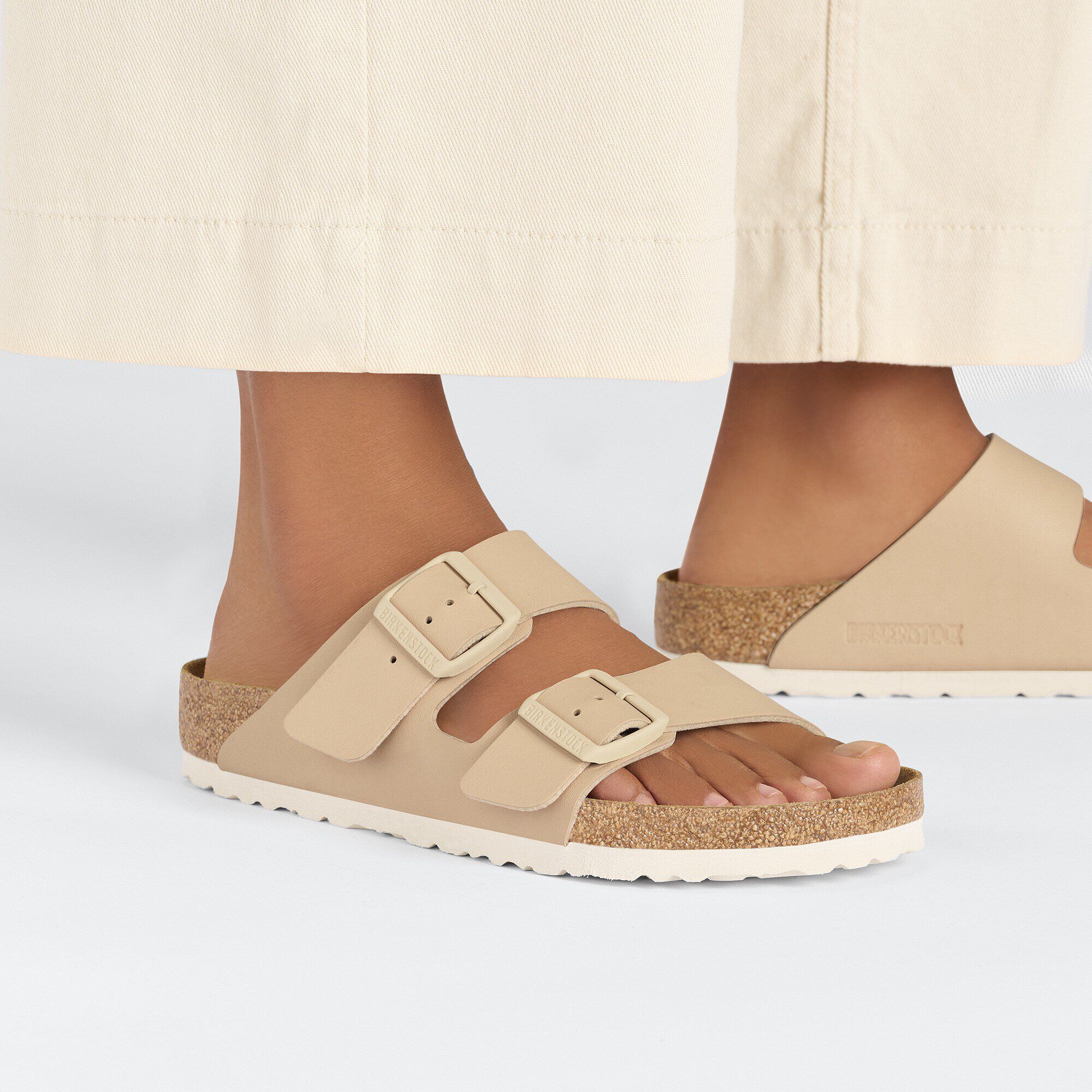 Arizona / アリゾナ ビルコフロー ニューベージュ | BIRKENSTOCK