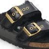 Arizona Shearling Eyelets Patent Leather