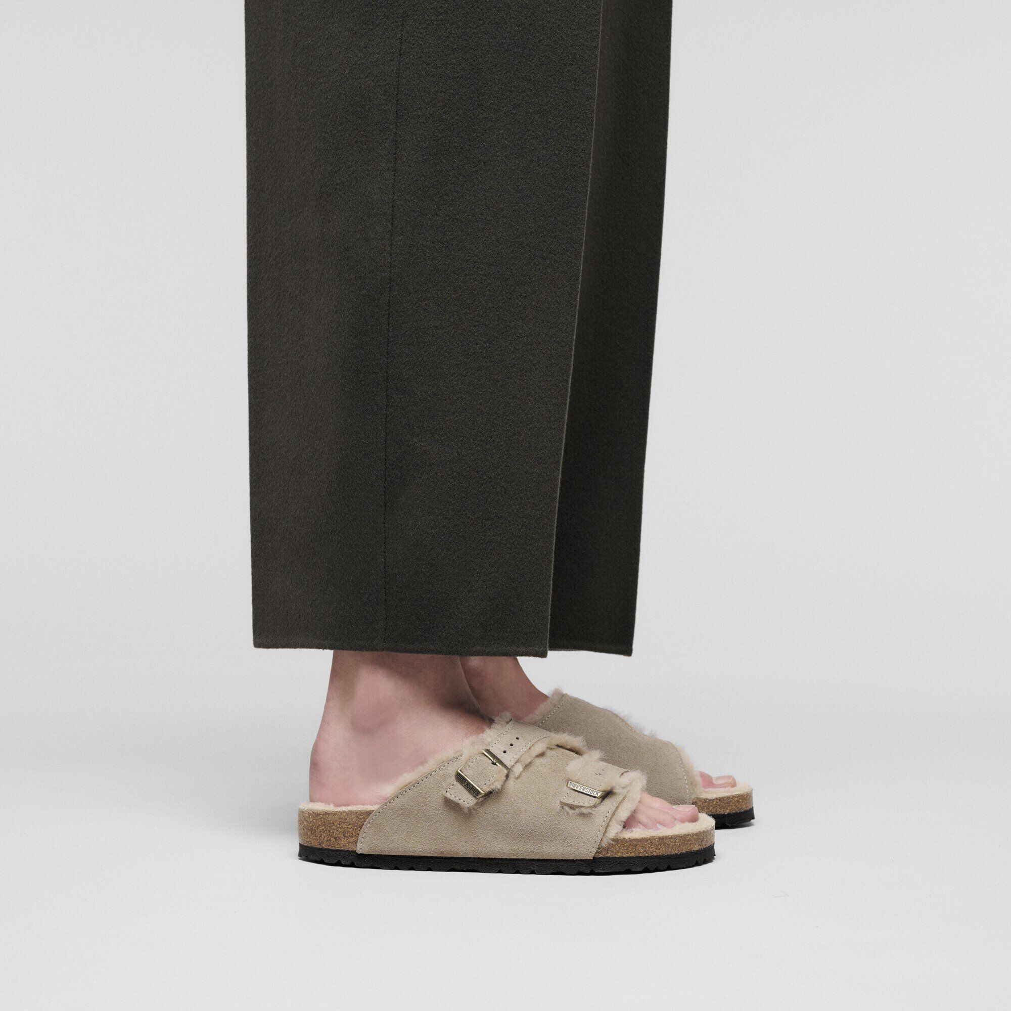 BIRKENSTOCK チューリッヒ トープスエード 41 Zürich Lammfell / チューリッヒ シアリング スエードレザー