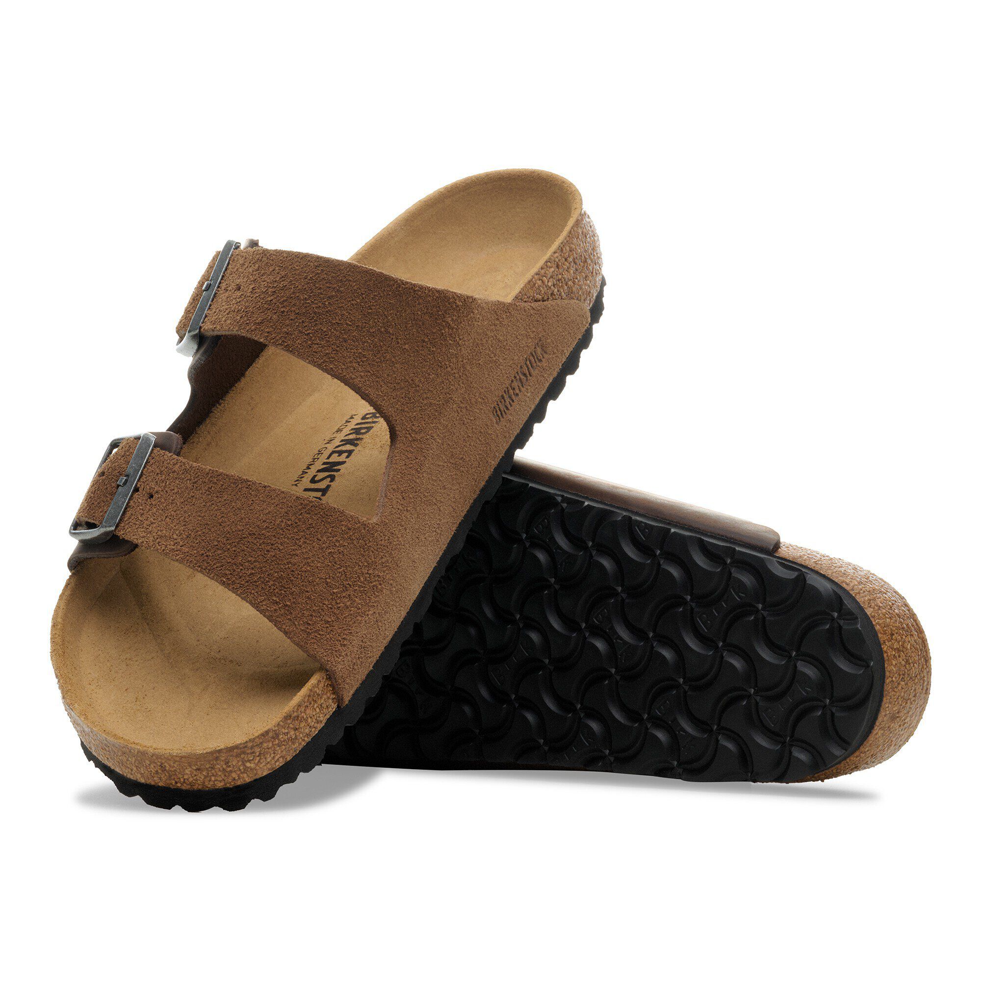 Arizona BS Mixed Leather Dark Tea | BIRKENSTOCK