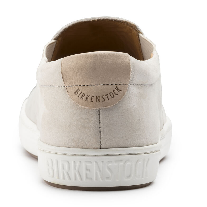 Barrie Nubuck Leather Off White Barrie Nubuck Leather Off White