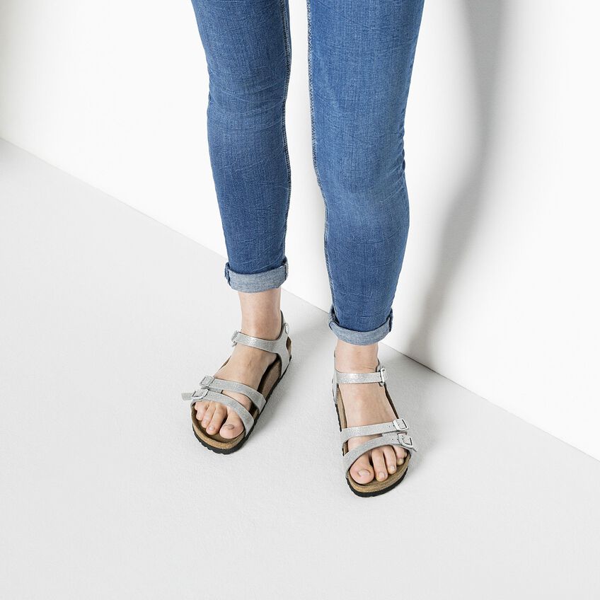 Kumba Birko Flor Magic Galaxy Silver Shop Online At Birkenstock