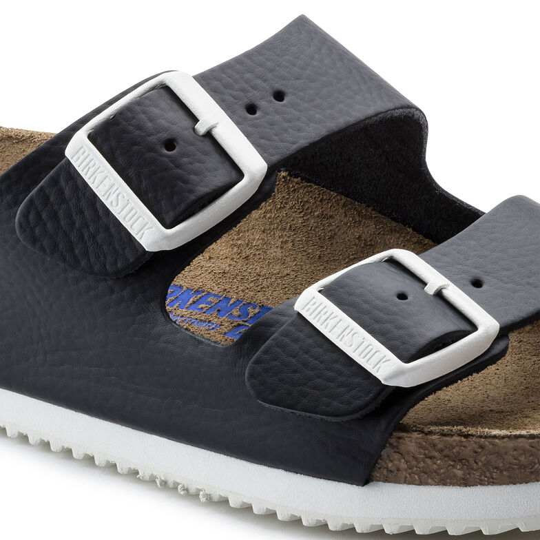 Arizona Natural Leather Soft Footbed Black Arizona Natural Leather Soft Footbed Black