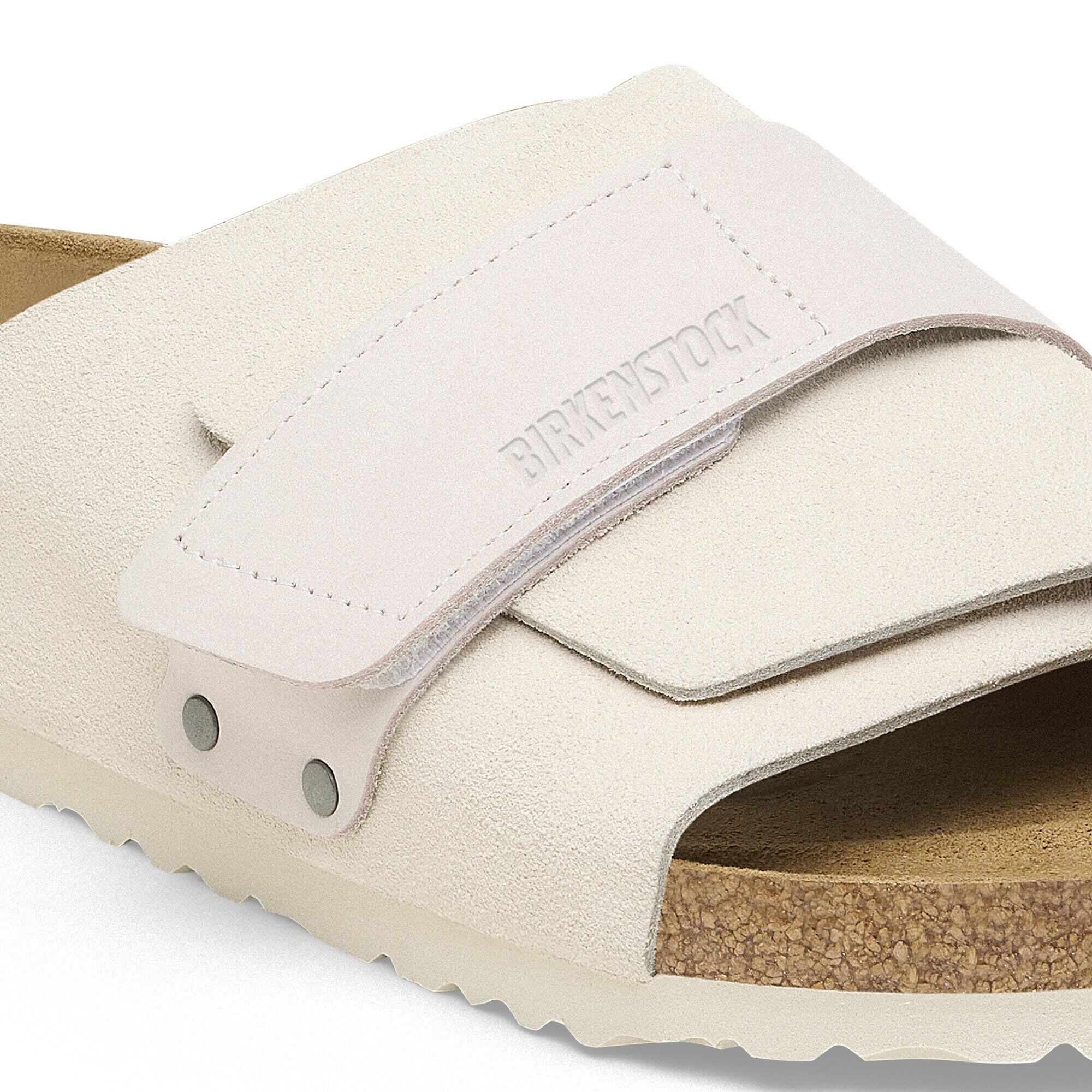 Kyoto Nubuck Leather/Suede Antique White | BIRKENSTOCK