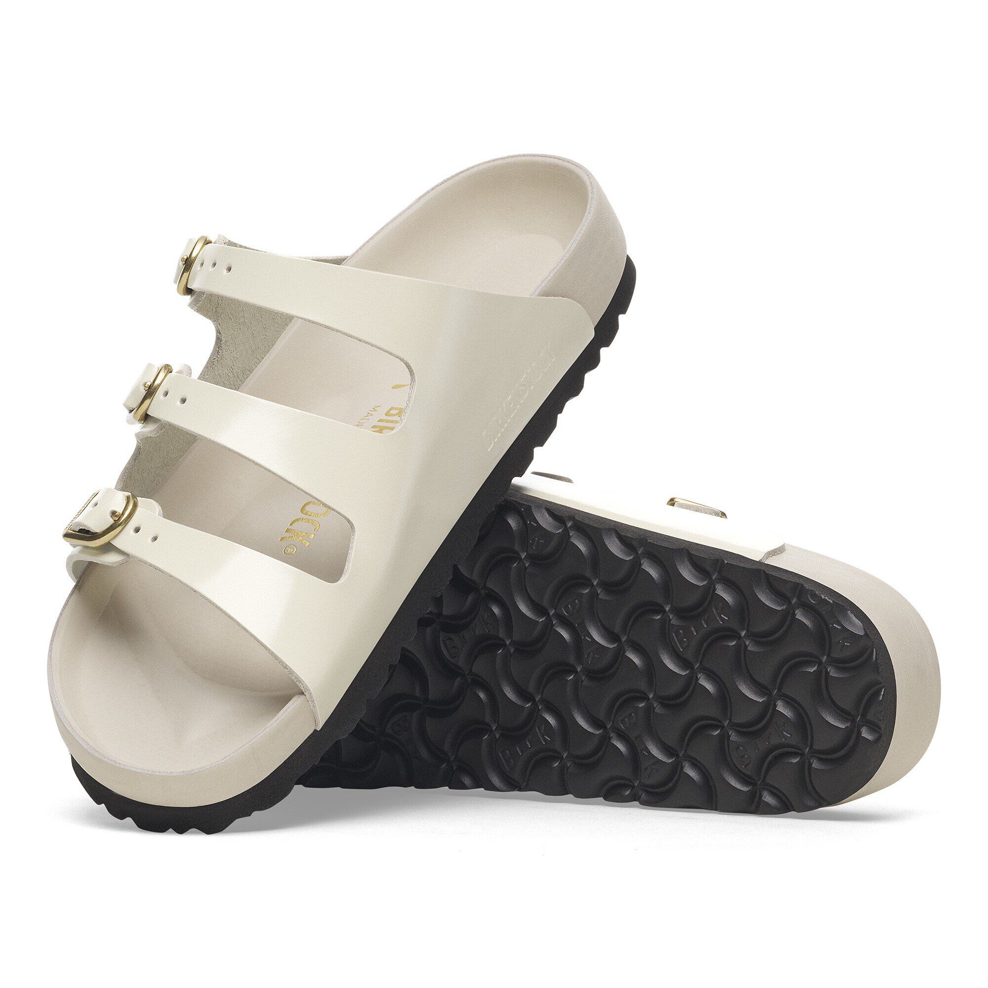【関税込み】BIRKENSTOCK☆Florida スムースレザーサンダル St Barths / セントバース スムースレザー ミネラルブルー