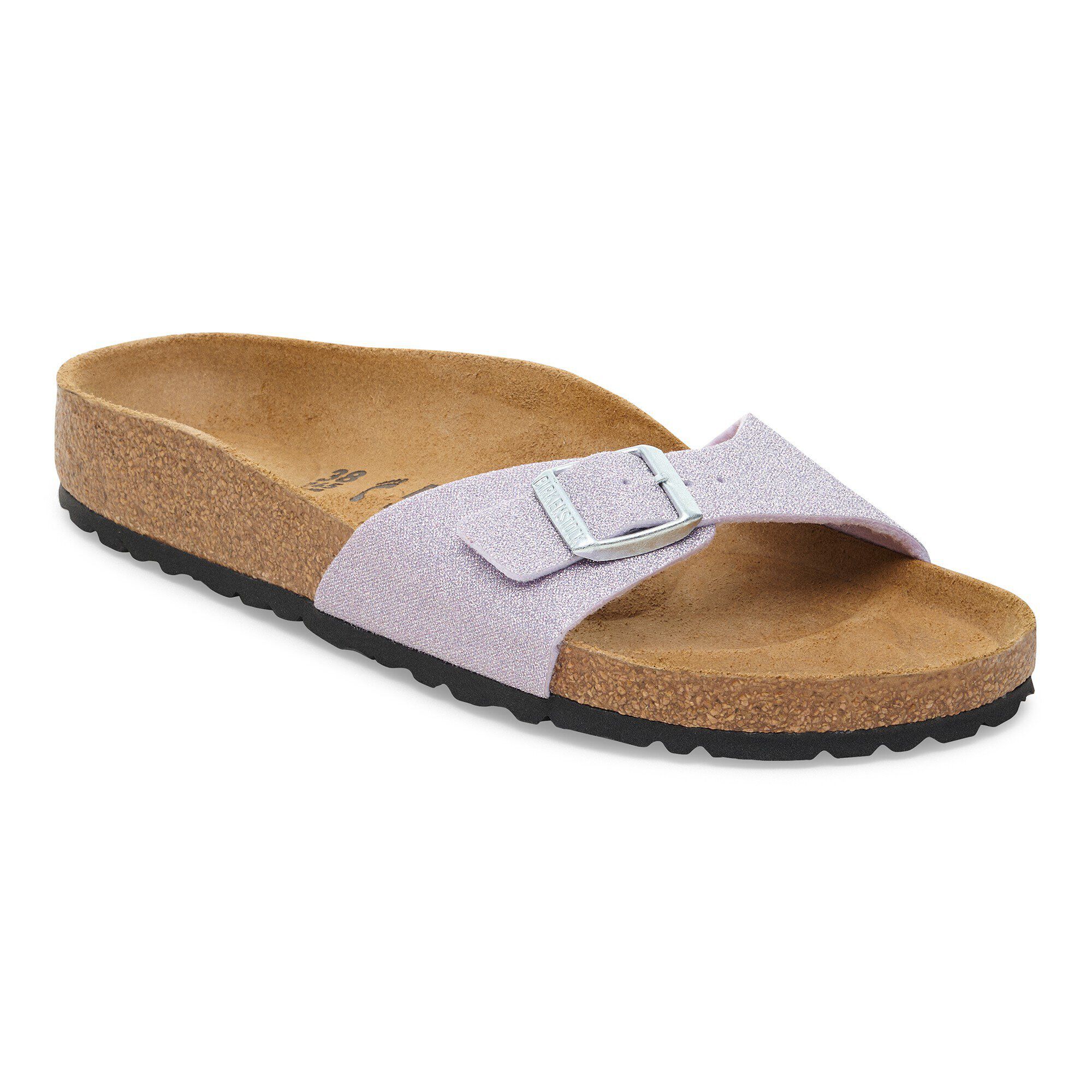 Madrid Synthetics Shiny Glitter Silver | BIRKENSTOCK
