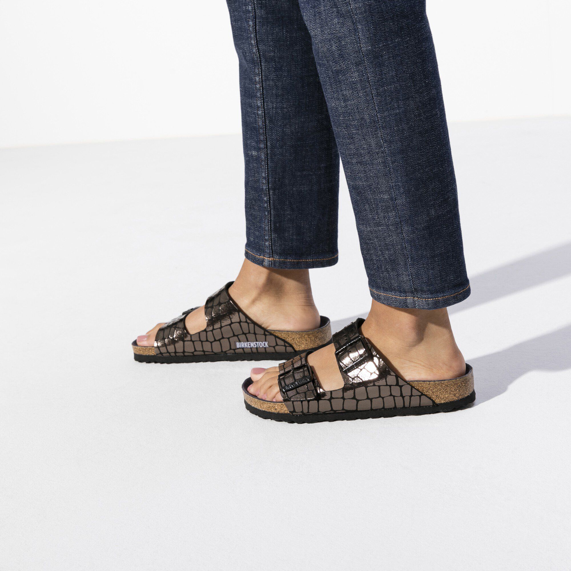 Birkenstock gleam black Clearance