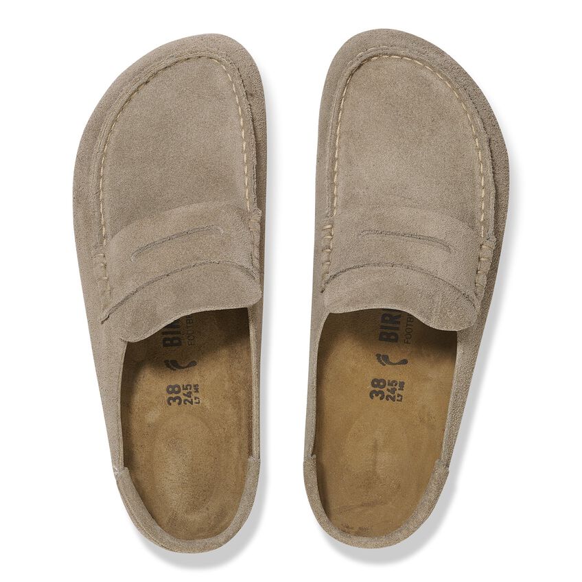 Naples Wrapped Suède Taupe | BIRKENSTOCK