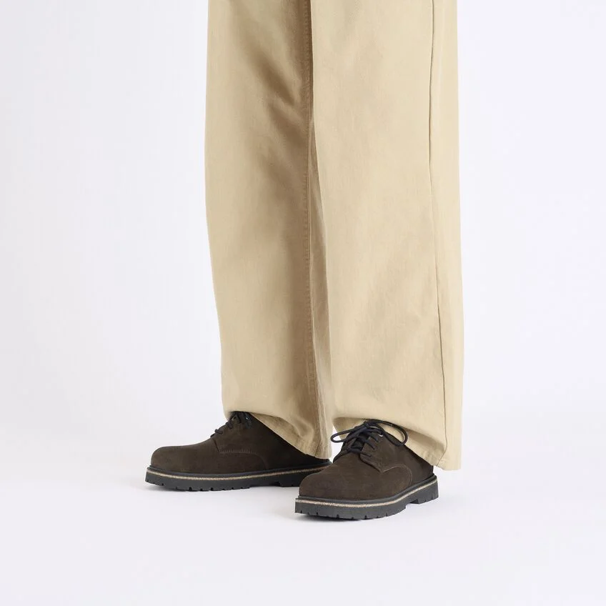 Highwood Lace Low Suede Leather