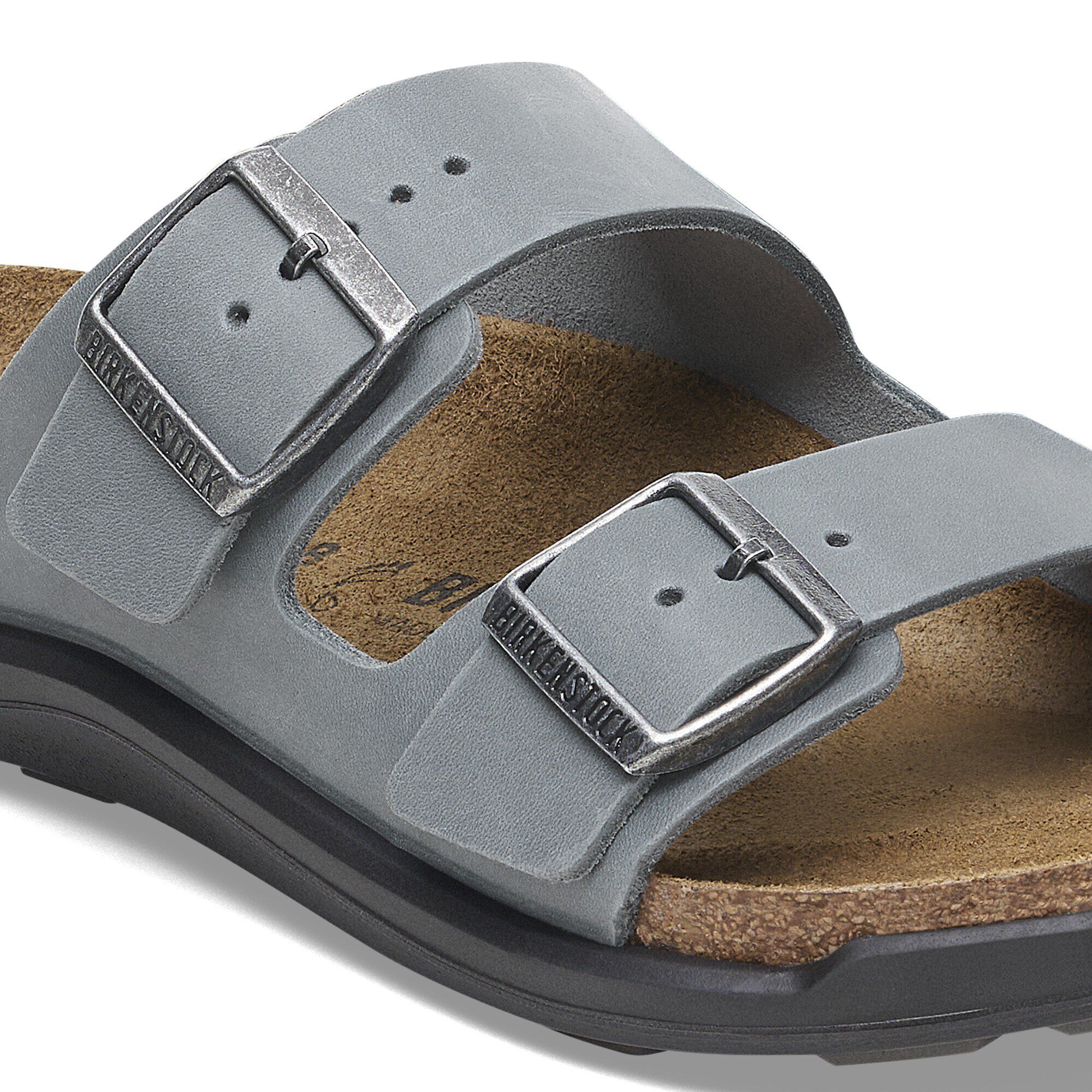 Arizona Crosstown Waxy Leather Basalt Gray | BIRKENSTOCK