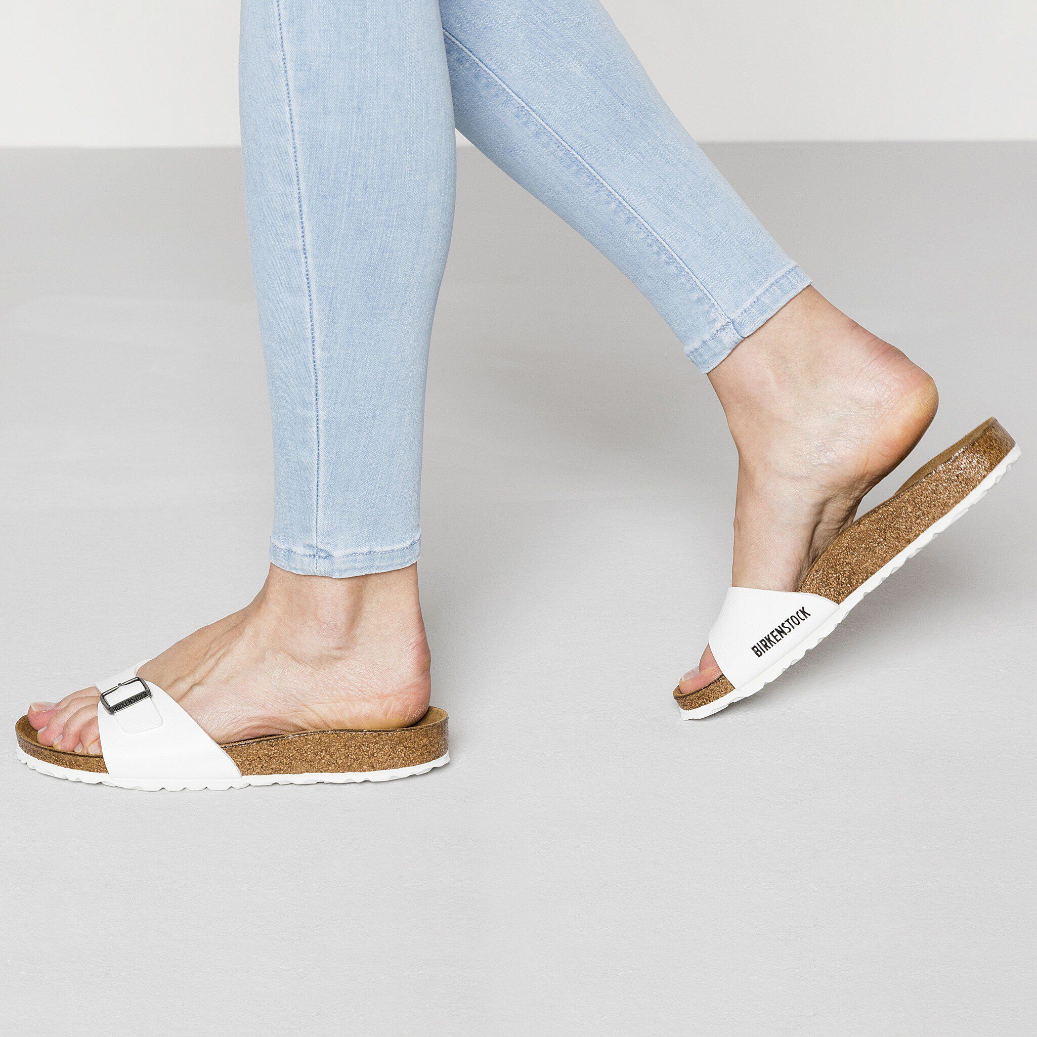 birkenstock single strap sandals