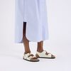 Milano Big Buckle Natural Leather Patent