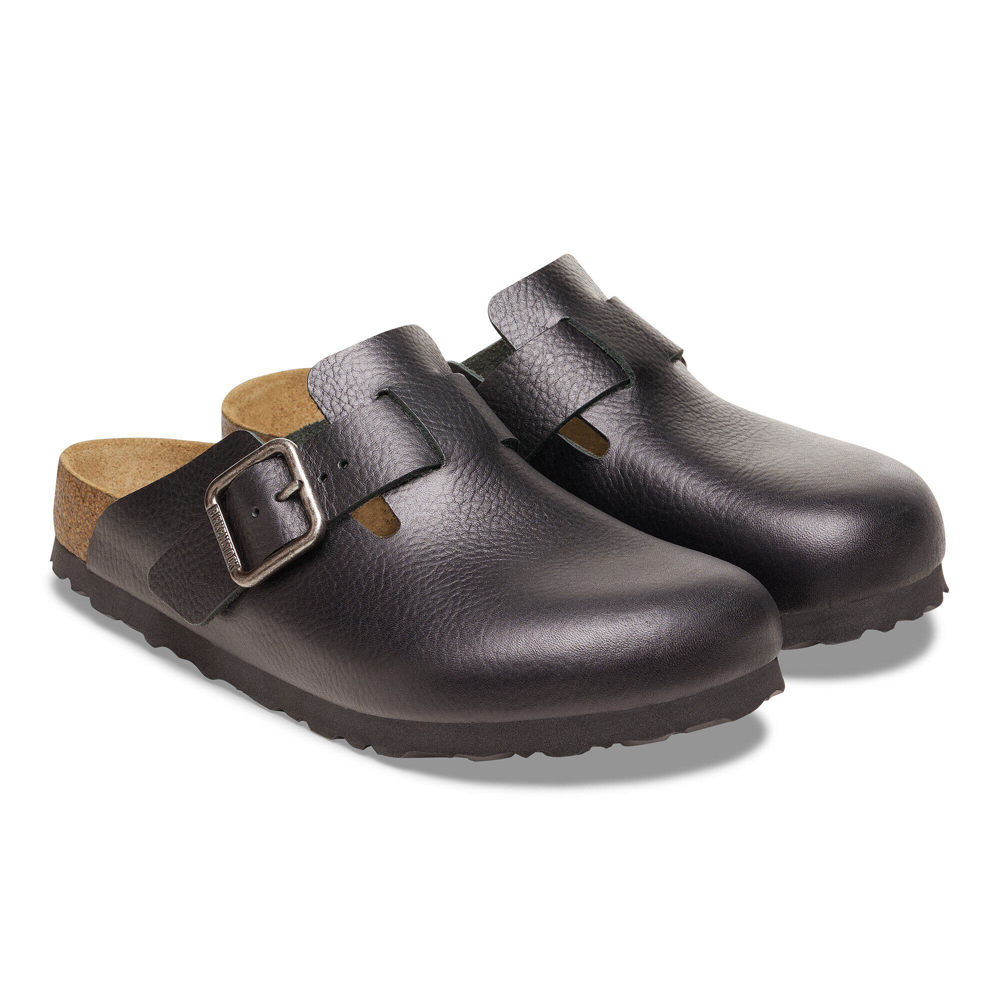 新品　今春未使用　BIRKENSTOCK ボストンBoston ブラック 43 Boston WB / ボストン ワイヤーバックル ナチュラルレザー