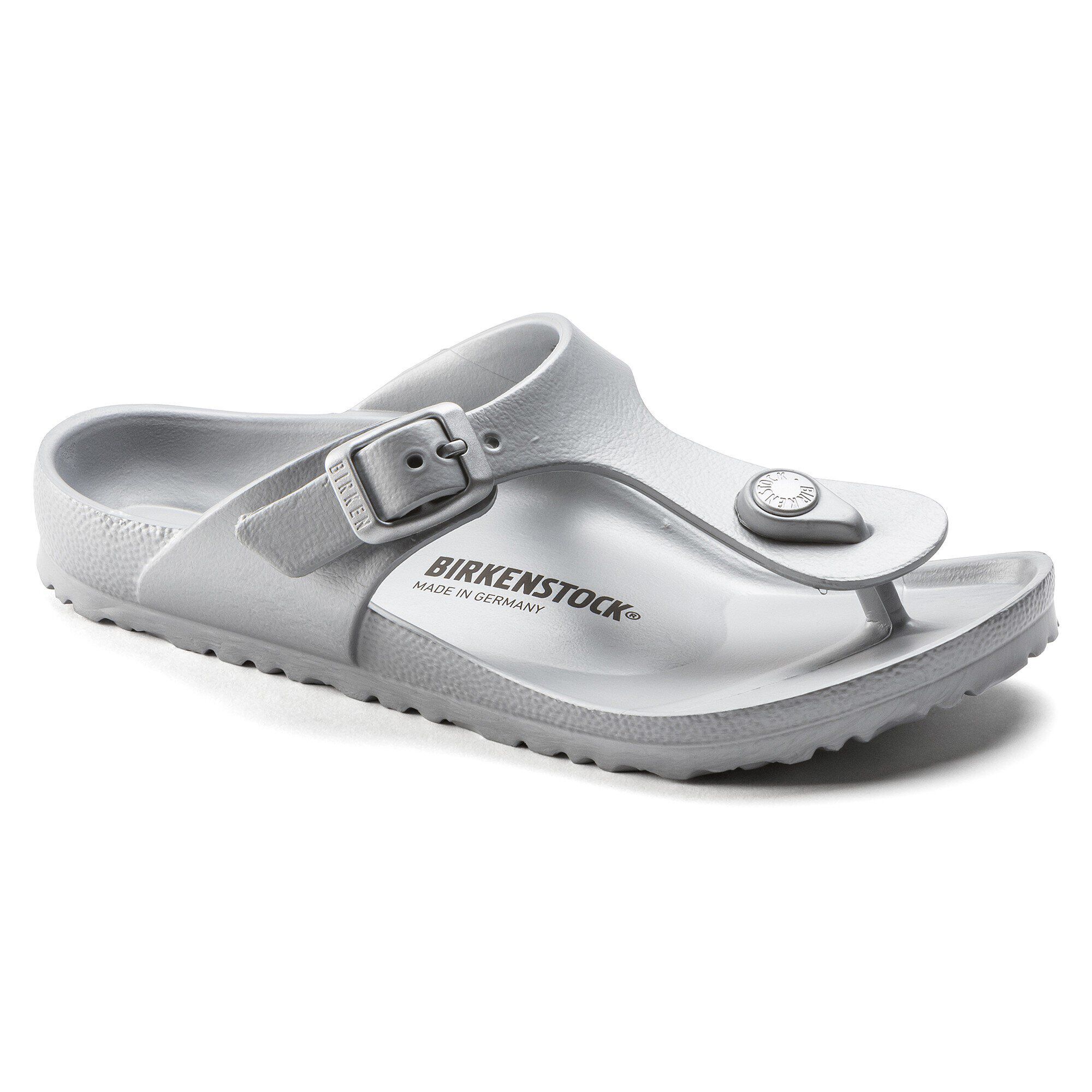 birkenstock essentials silver