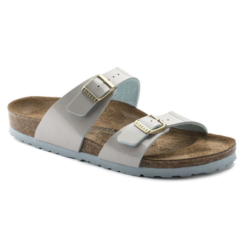 Sydney シドニー ビルコフロー パテント 2トーン ライトグレー BIRKENSTOCK
