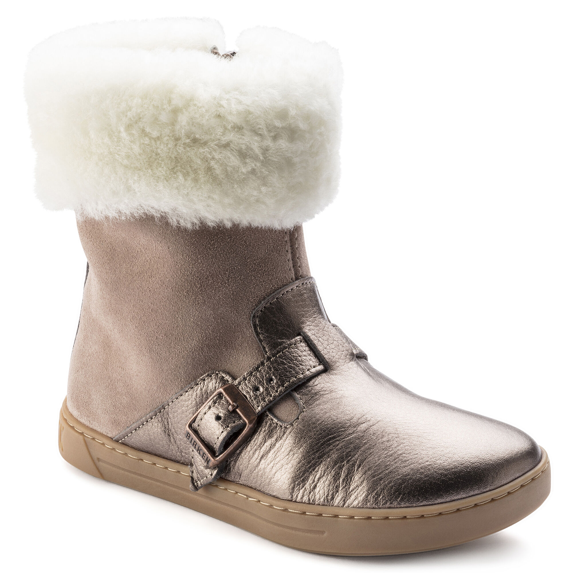 birkenstock womens stirling shearling lined boot