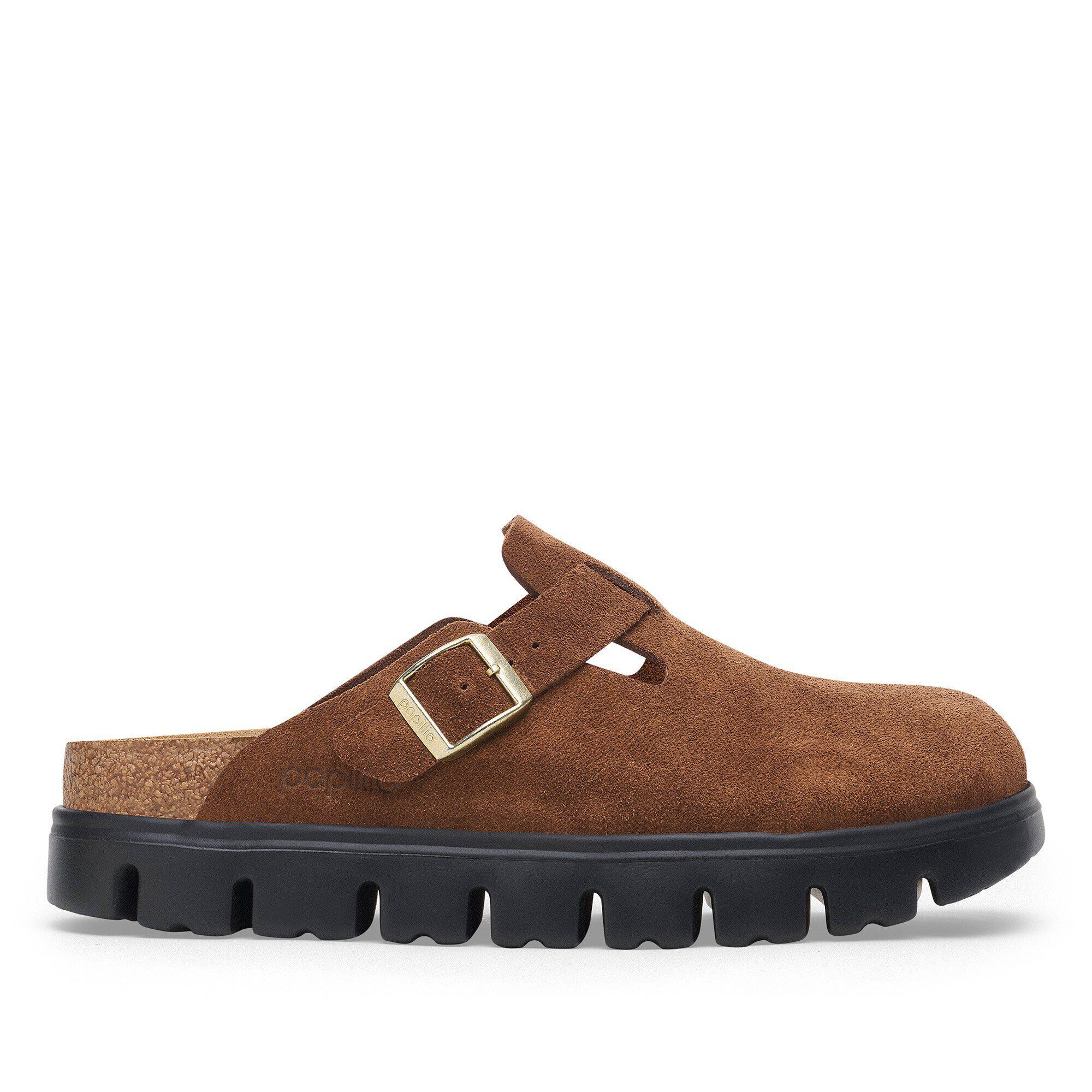 BIRKENSTOCK BOSTON ボストン スエードレザー トープ 38 Boston Chunky / ボストン チャンキー スエードレザー ダーク