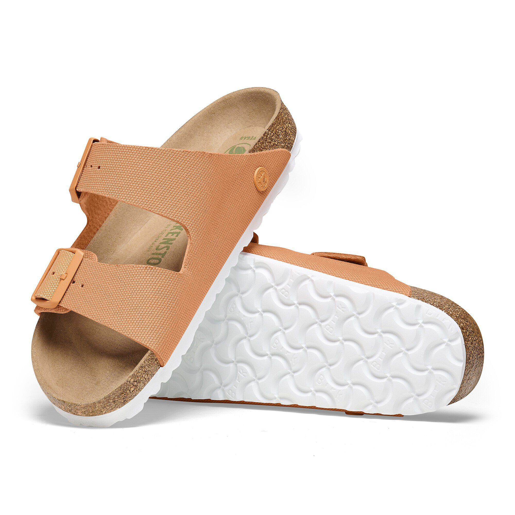 Arizona Vegan Textile Vegan Canvas Papaya BIRKENSTOCK