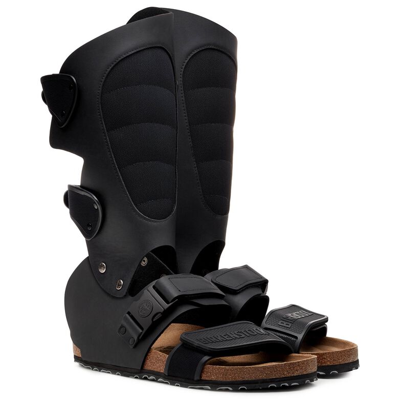 CSM Rotterdam Moto Boot by Alex Wolfe Birko-Flor/Synthetics Black