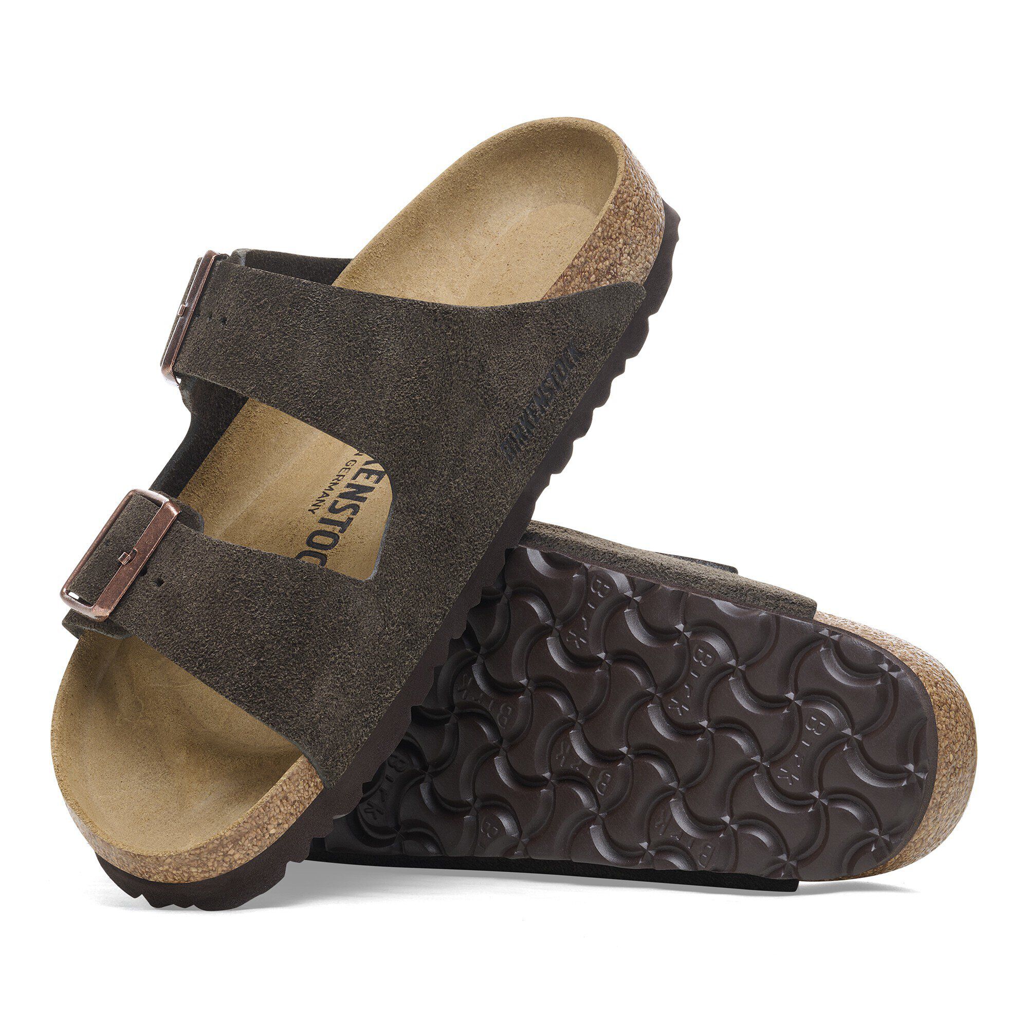 Arizona / アリゾナ スエードレザー モカ | BIRKENSTOCK