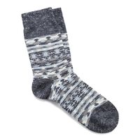Linen Sock Cotton/Viscose/Linen/Polyamide/Elastane Navy