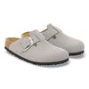 Boston Big Buckle Nubuk Leather