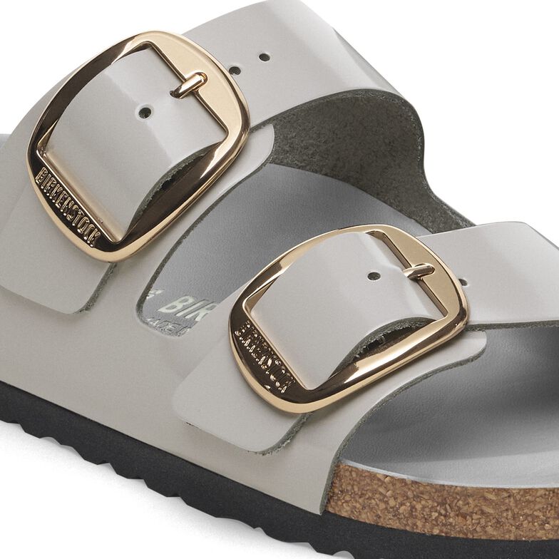 Arizona Big Buckle Natural Leather Patent