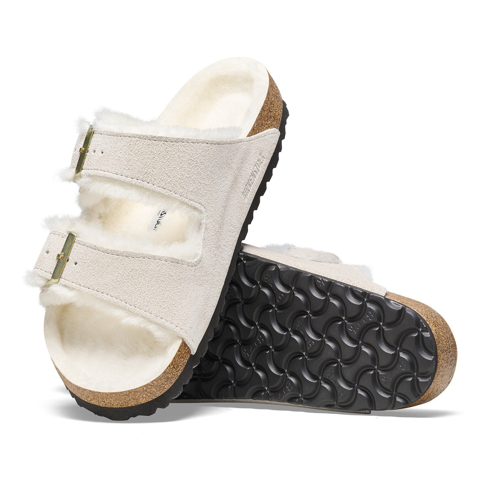 Arizona Shearling / アリゾナ シアリング スエードレザー アンティーク ホワイト | BIRKENSTOCK