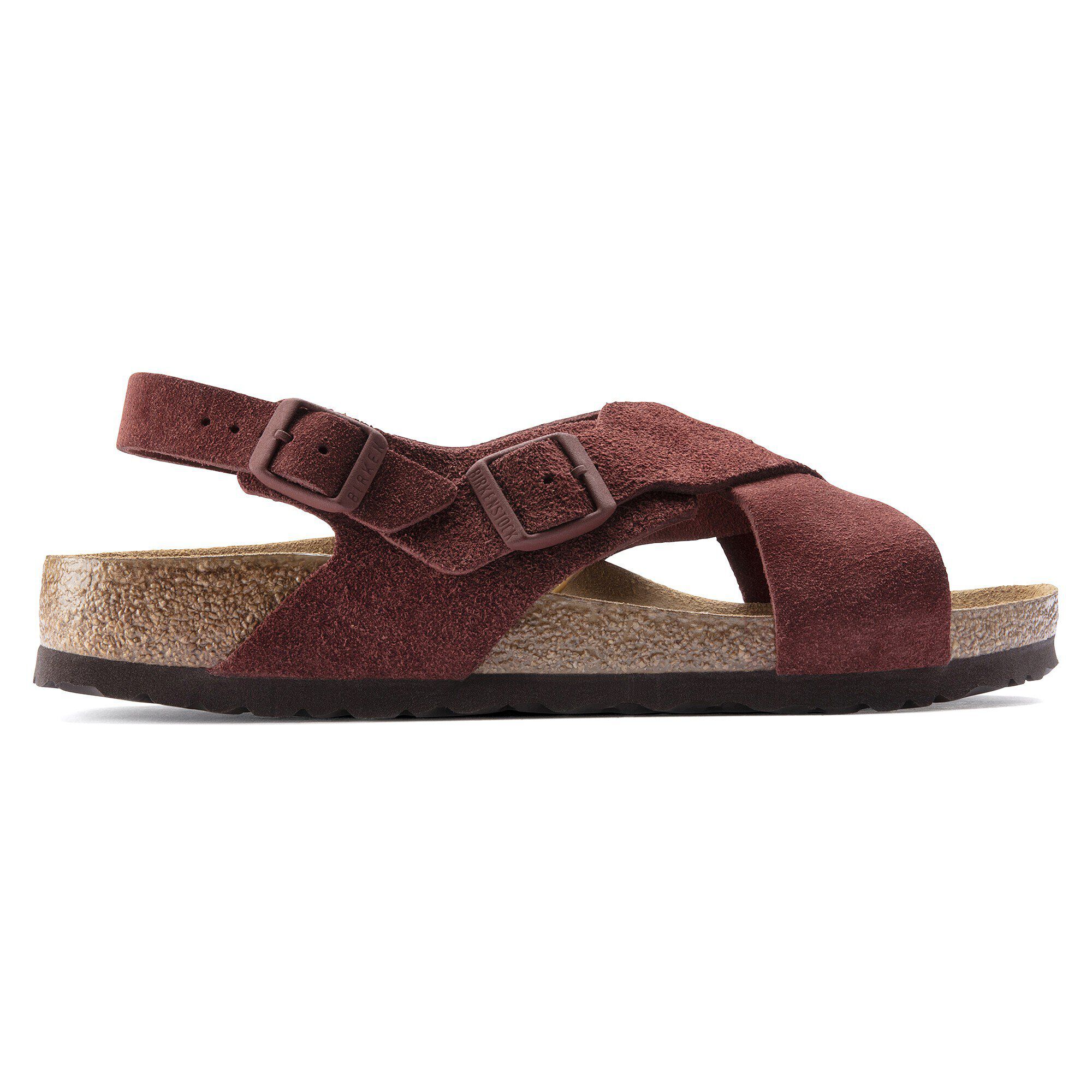 Tulum Weichbettung Veloursleder Chocolate BIRKENSTOCK