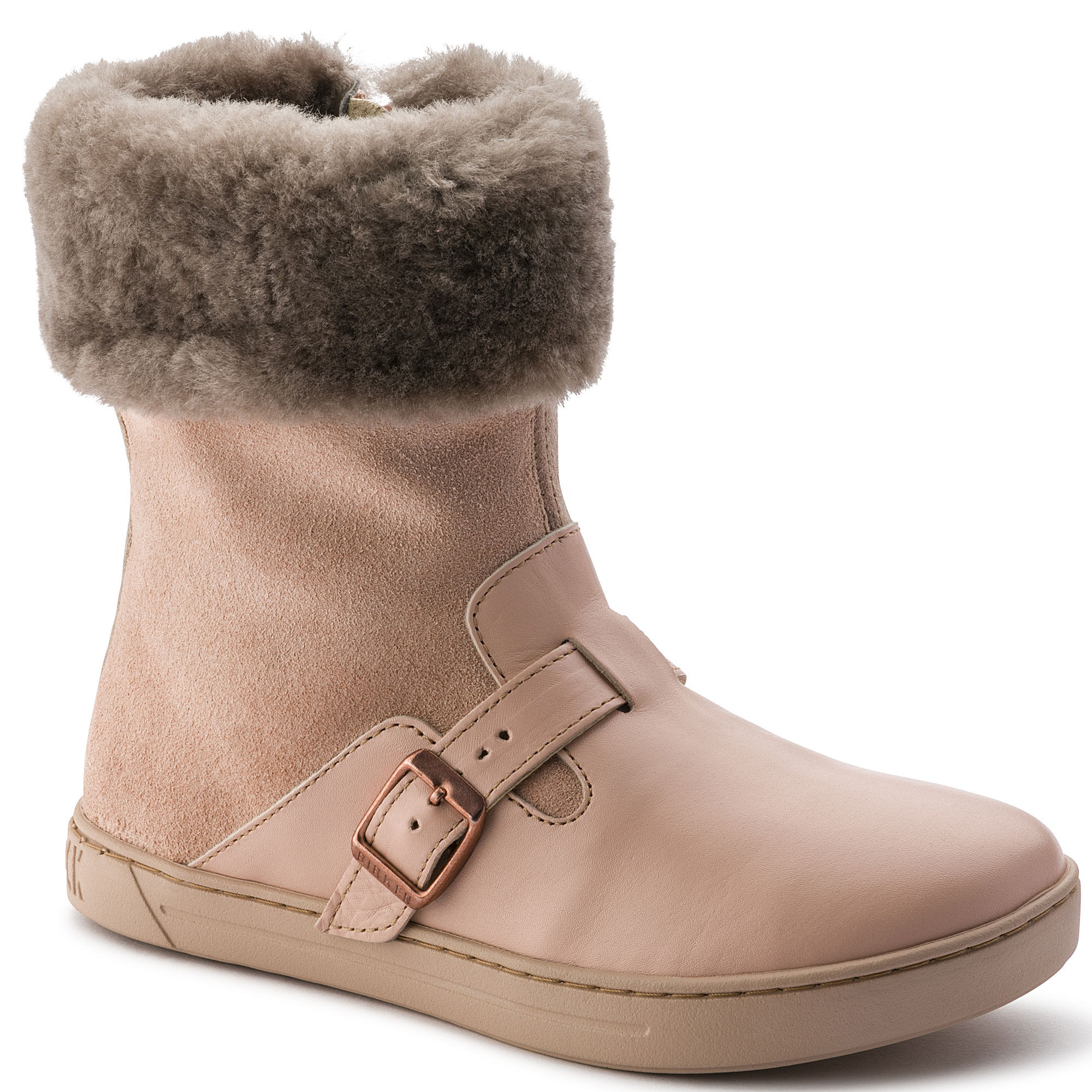 birkenstock womens stirling shearling lined boot