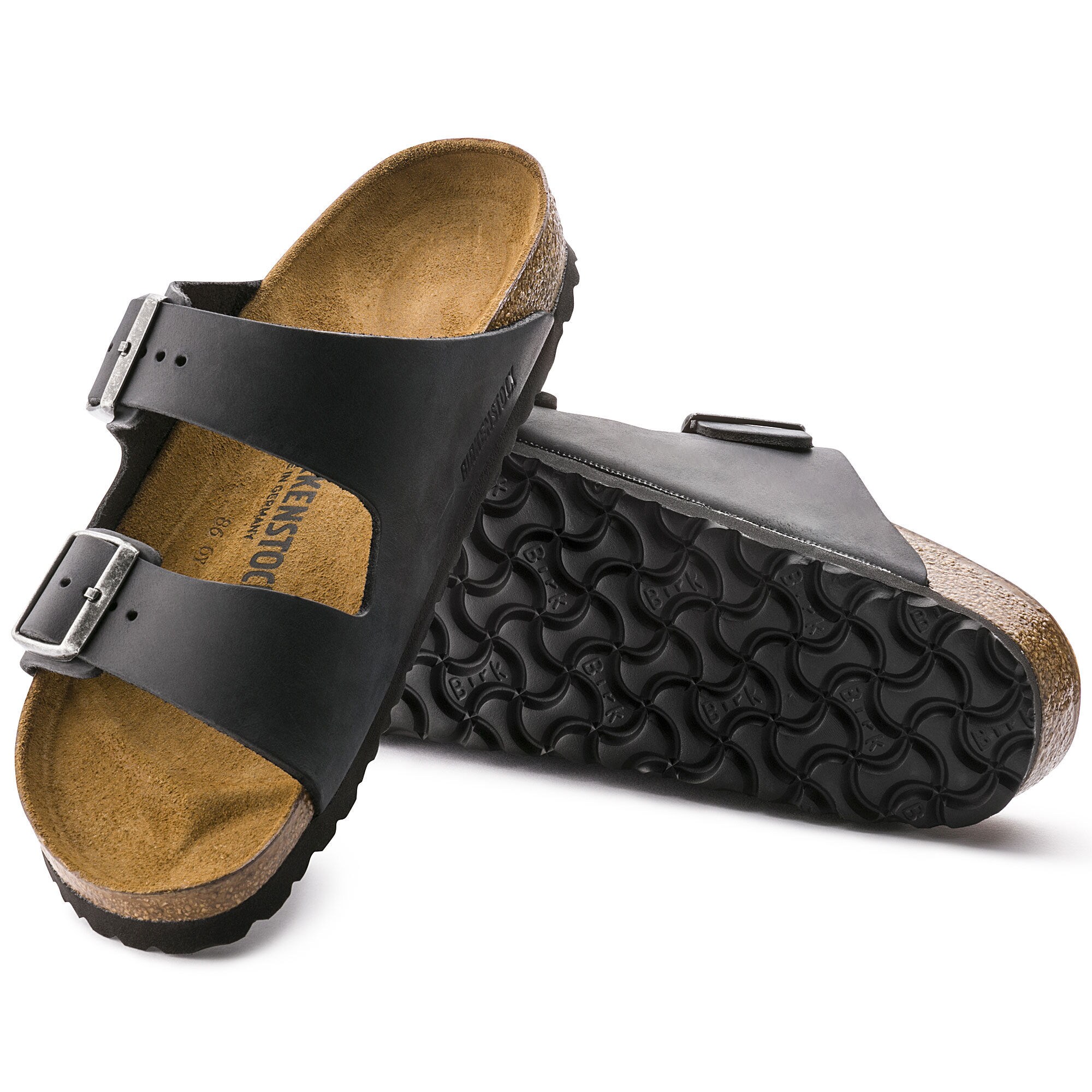 Arizona Oiled Leather Black | shop 