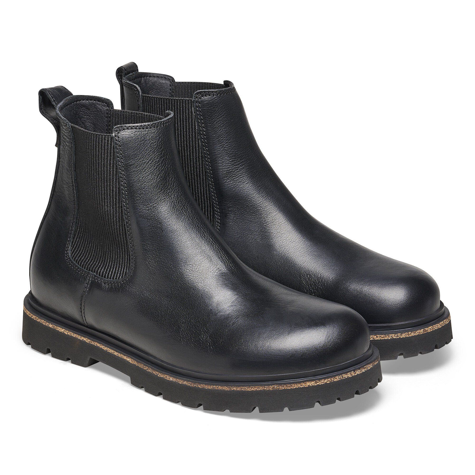 Highwood Slip On Men スムースレザー ブラック | BIRKENSTOCK