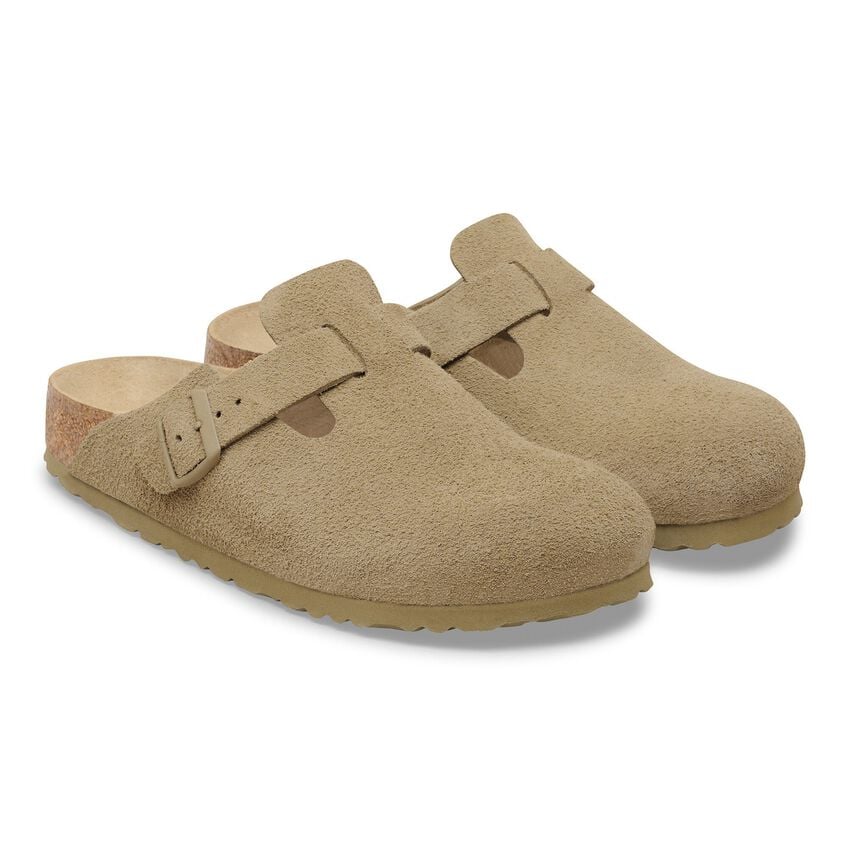 Boston Soft Footbed Suede Leather