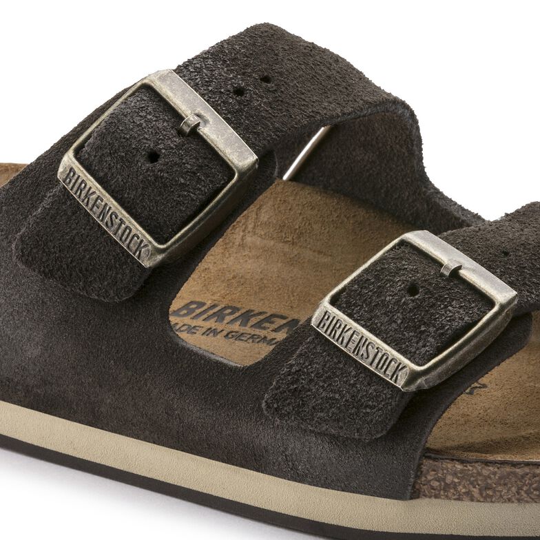 Arizona Suede Leather Brown Finish Arizona Suede Leather Brown Finish