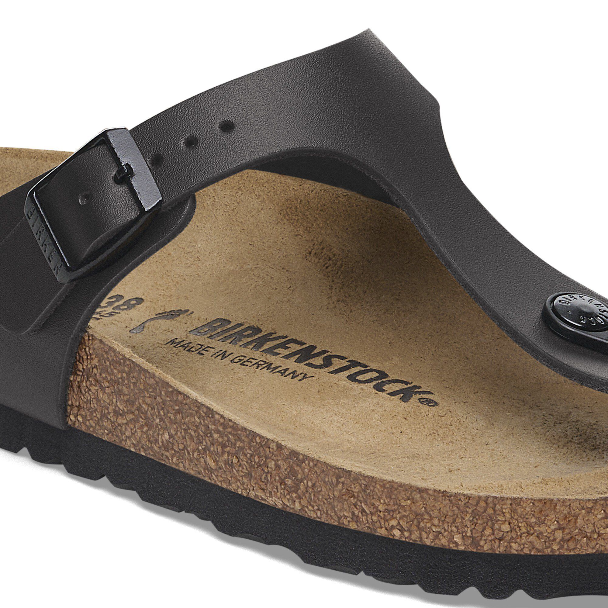 Gizeh / ギゼ ナチュラルレザー ブラック | BIRKENSTOCK