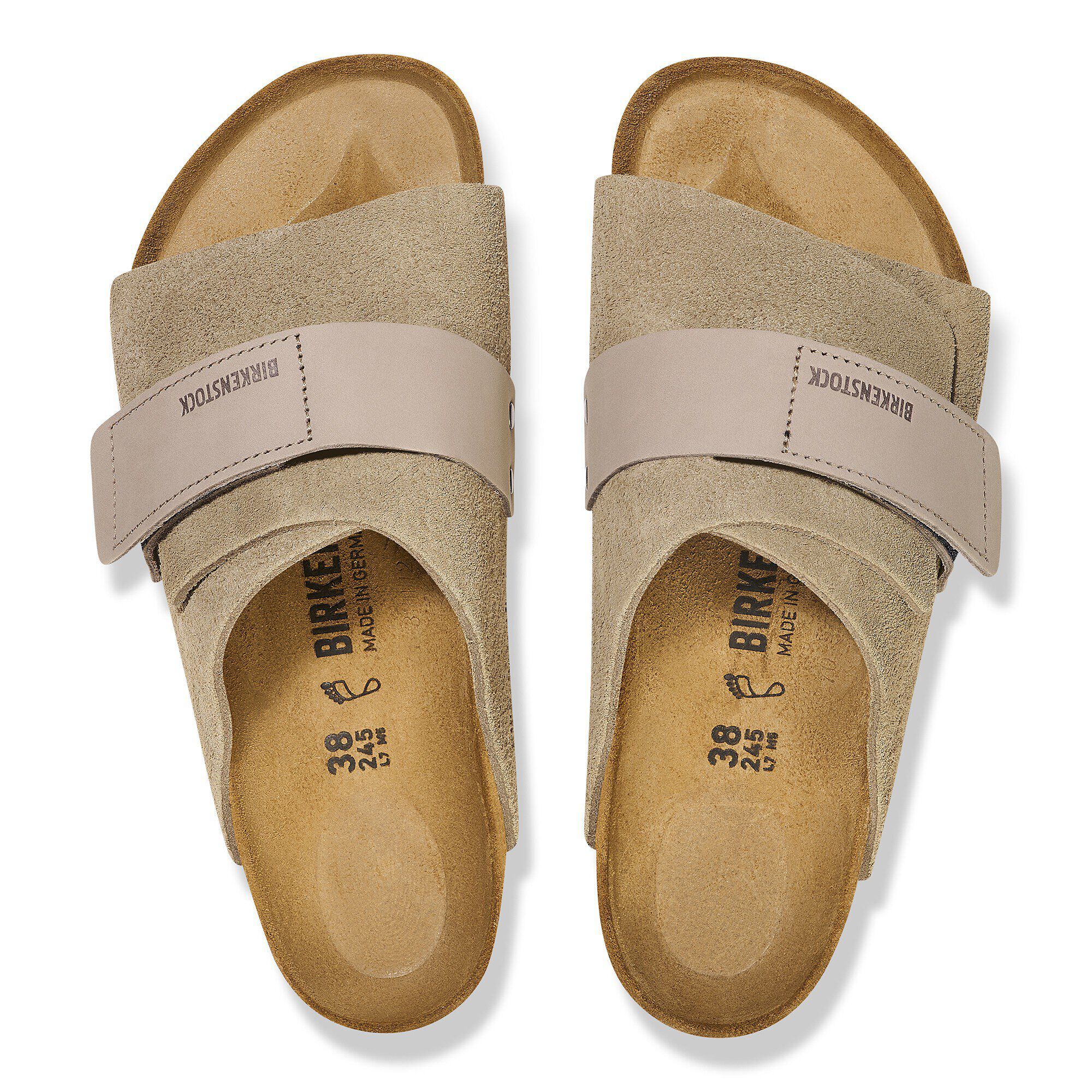 Kyoto / キョウト ヌバック/スエードレザー トープ | BIRKENSTOCK