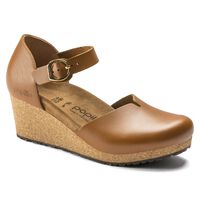 Mary Ring-Buckle Natural Leather