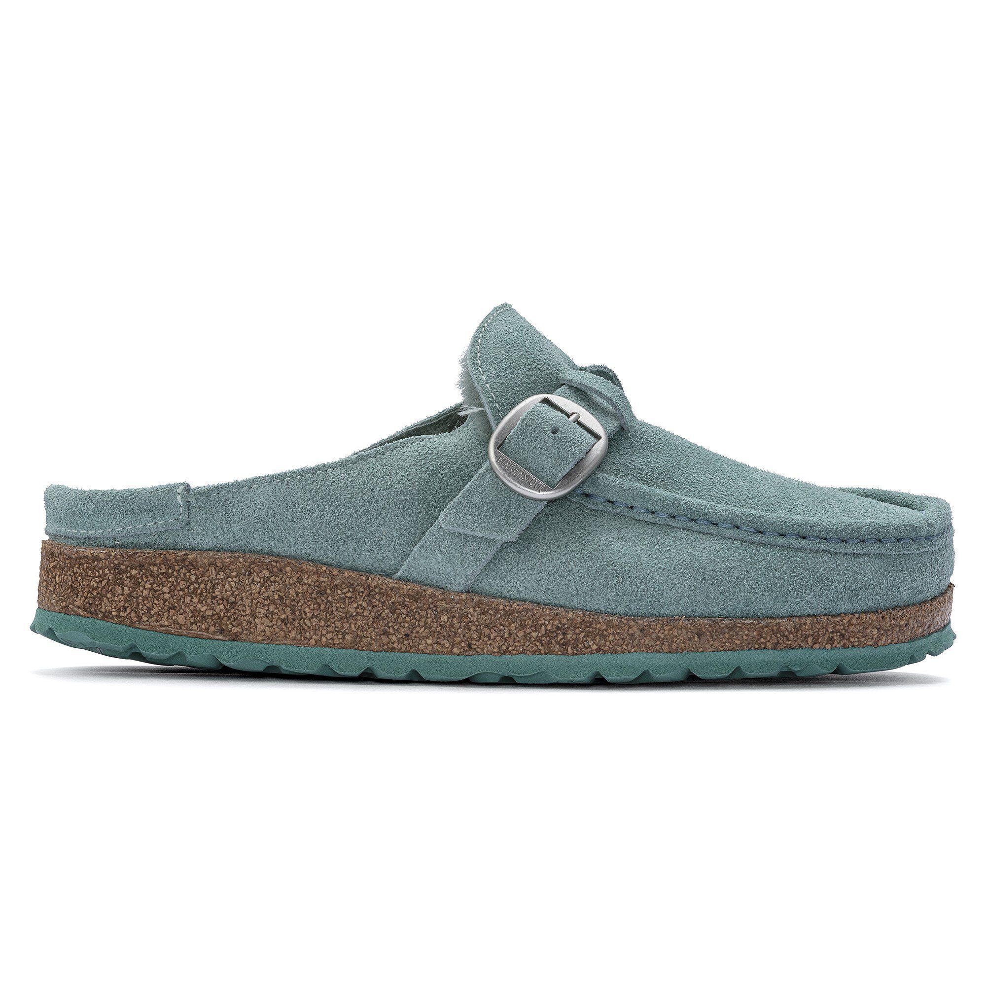 BIRKENSTOCK Buckley Suede Clogs Sandals ☆バックリー Women's Buckley Suede Embossed Corduroy Stone Coin | BIRKENSTOCK