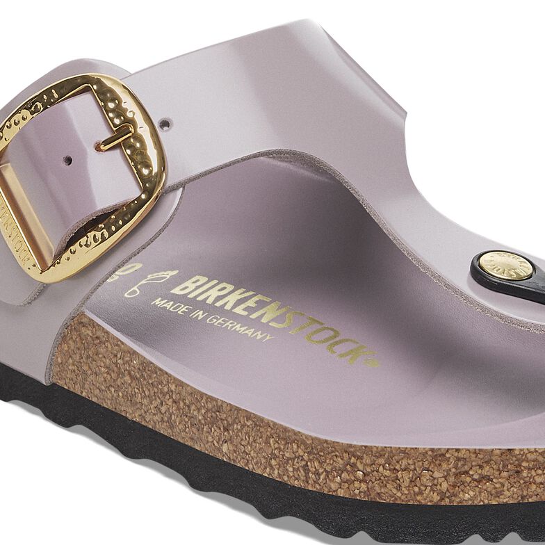 Gizeh Big Buckle Natural Leather Patent