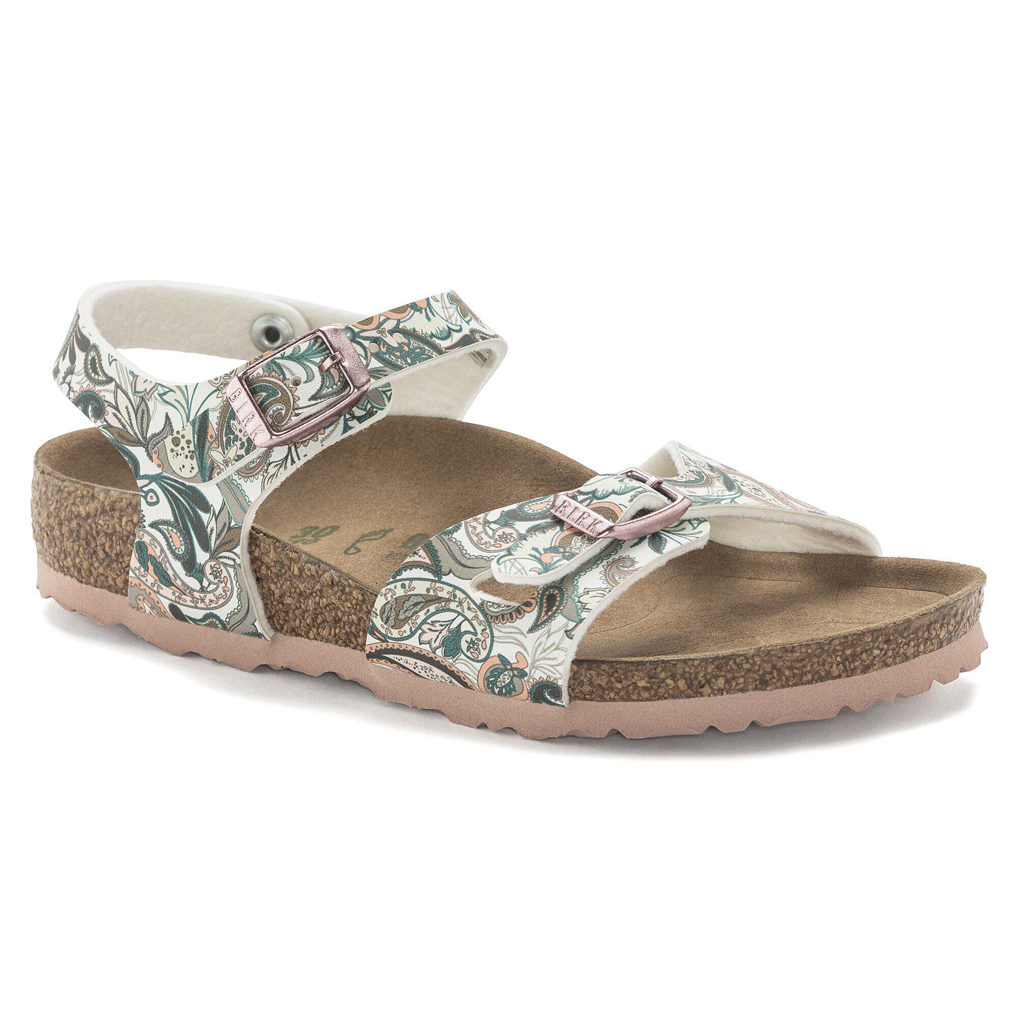 Rio Kids Birko Flor Paisley Light Rose BIRKENSTOCK