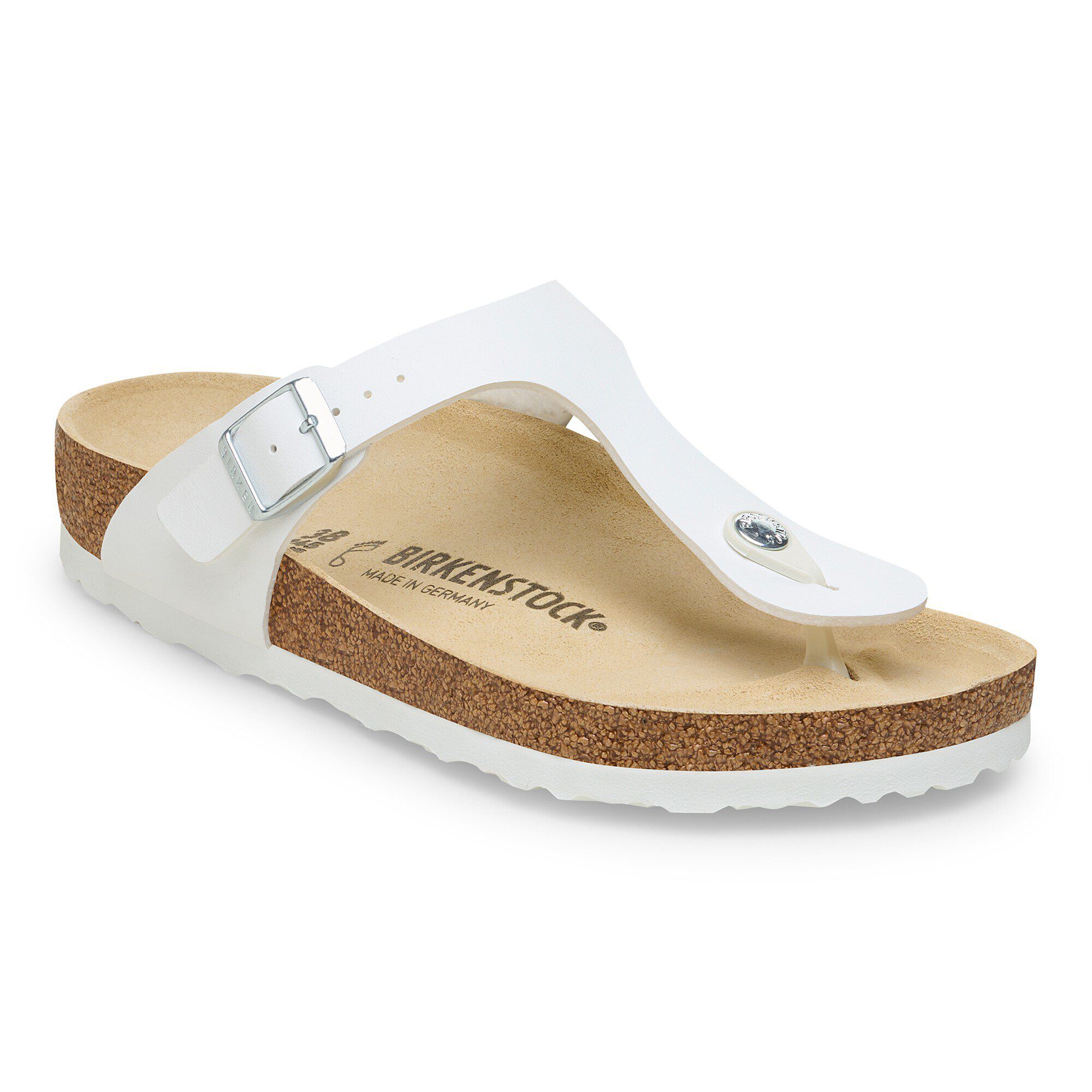 Gizeh / ギゼ ビルコフロー ホワイト | BIRKENSTOCK Gizeh / ギゼ ビルコフロー ホワイト | BIRKENSTOCK