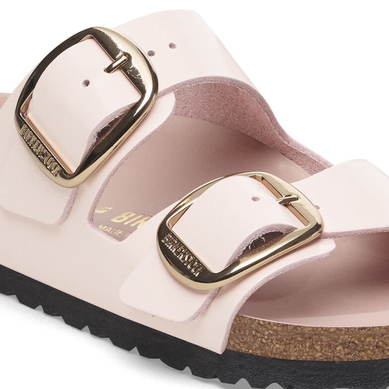 Arizona Big Buckle Natural Leather Patent