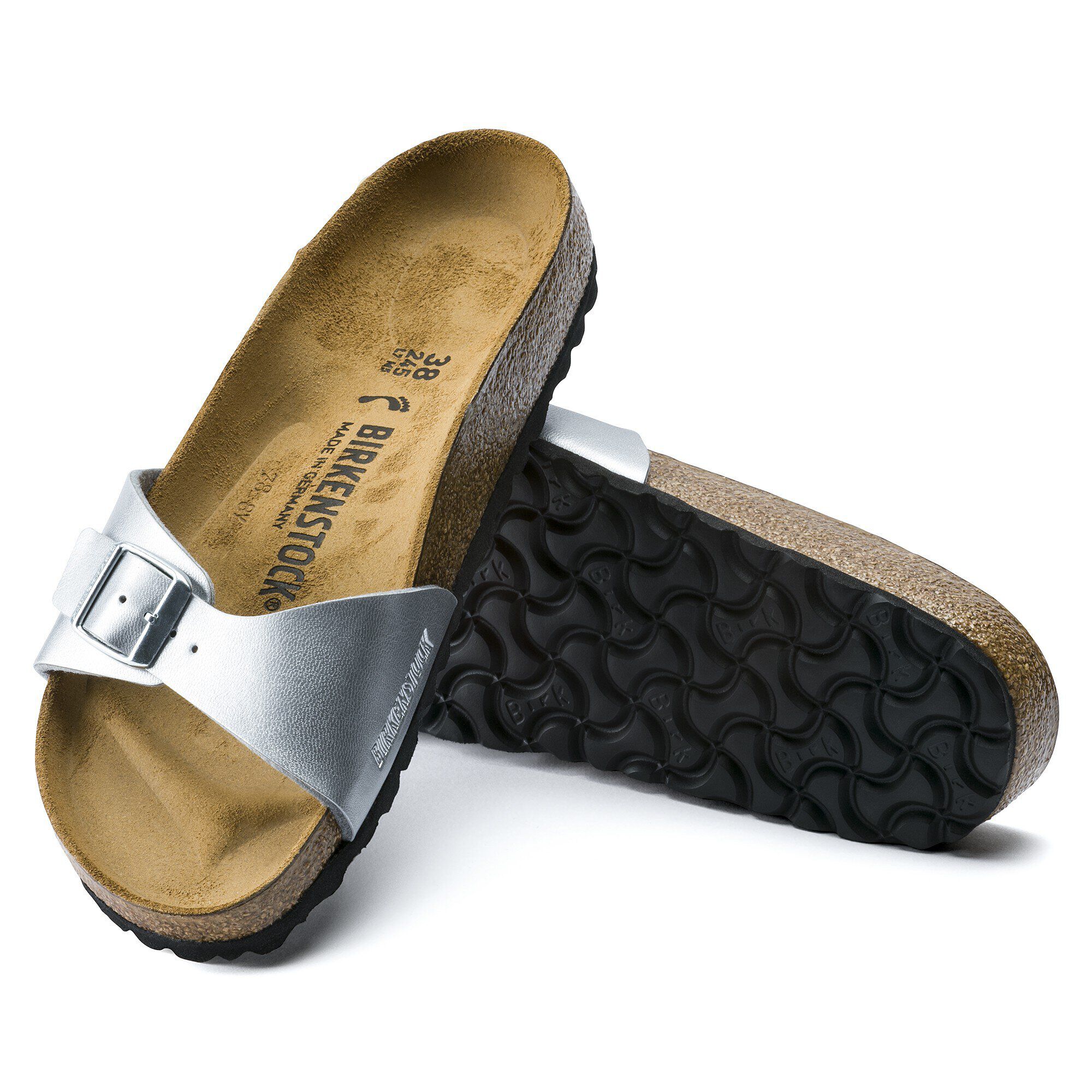 Madrid Birko Flor Silber BIRKENSTOCK
