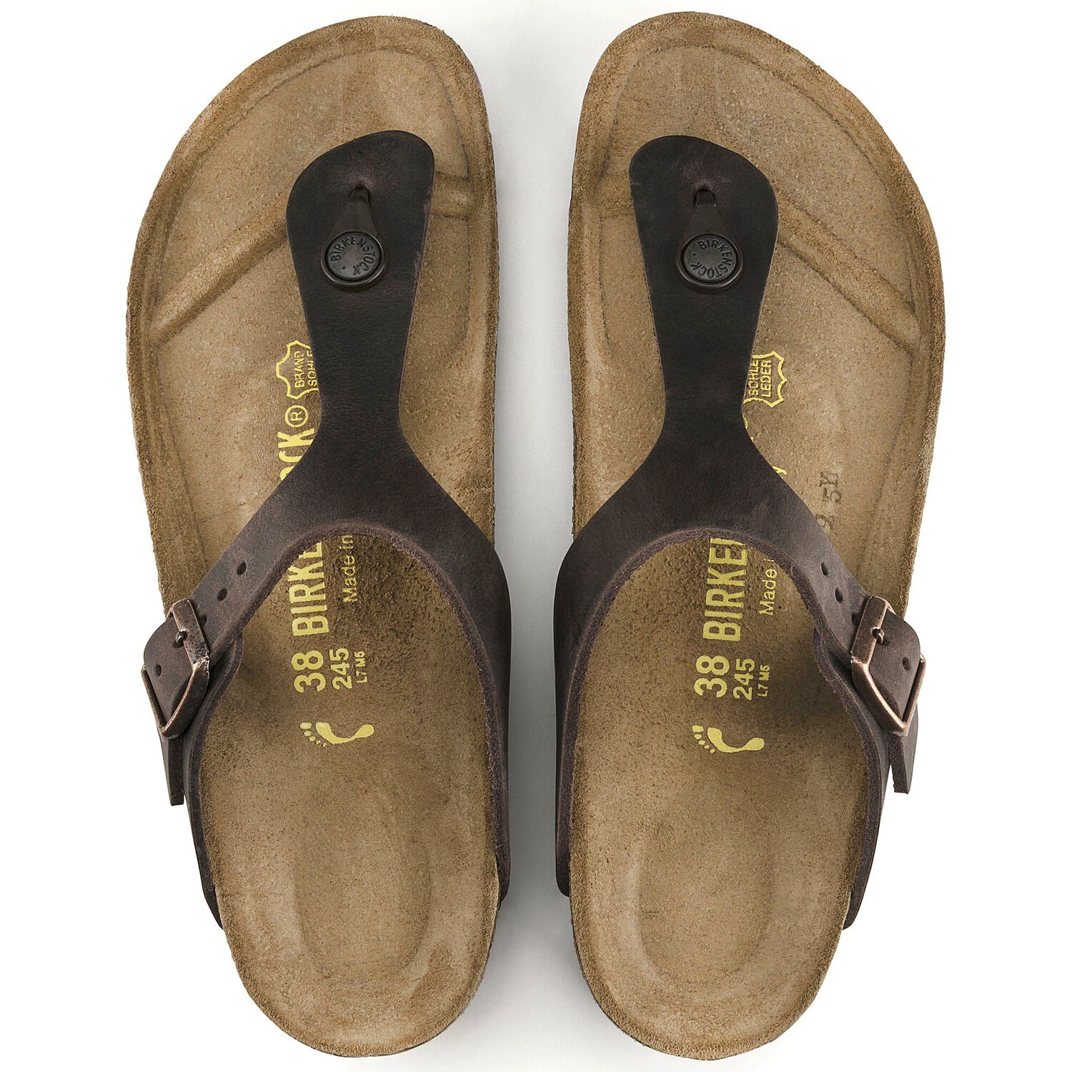 Gizeh Oiled Leather Habana | acquista online su BIRKENSTOCK