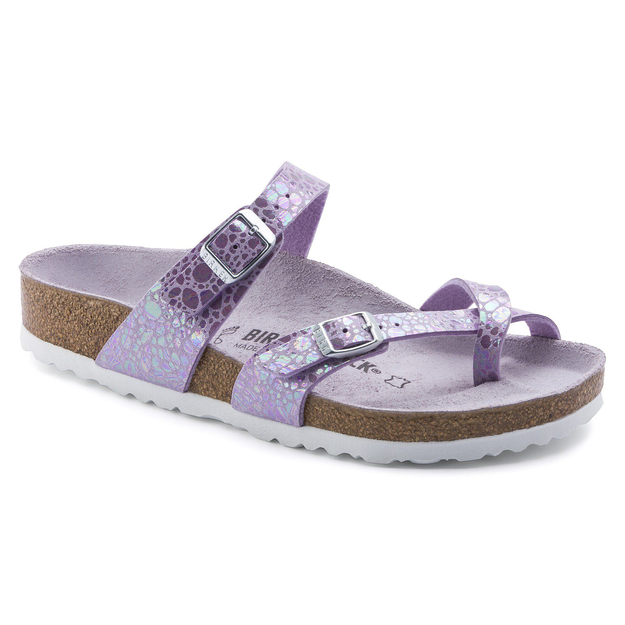birkenstock purple gizeh